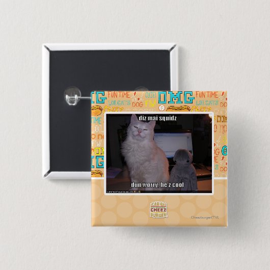 diz maiのsquidz 缶バッジ (正面&裏面)