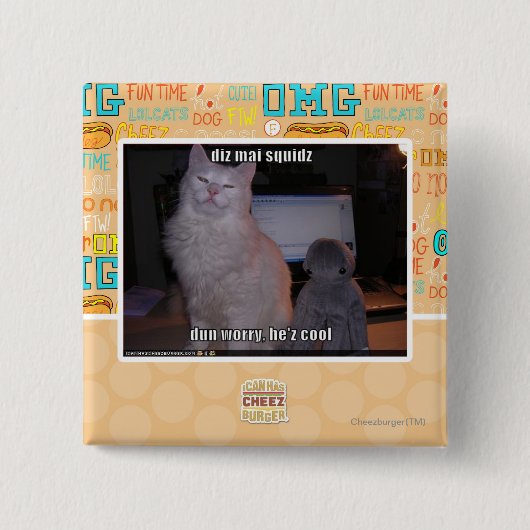 diz maiのsquidz 缶バッジ (正面)