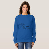 Dizi Script Sweatshirtを話す スウェットシャツ (正面フル)