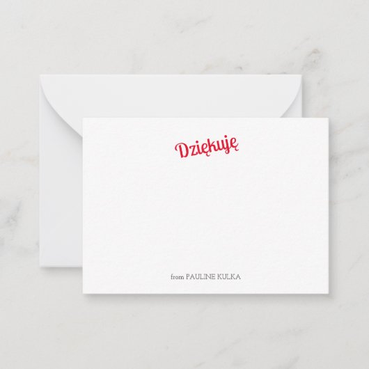 Dizikujflatノęートカード ノートカード (正面)