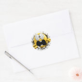 Dizzy Eyes Classic Round Sticker ラウンドシール (封筒)