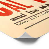 Dizzy Gillespie - Cal Tjader jazz poster - San ポスター (角)