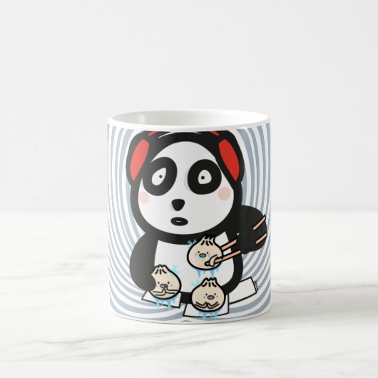 Dizzy Panda - Nippy Dim Sum Coffee Mug コーヒーマグカップ (中央)