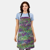 Dizzy Splatter エプロン (着用した状態)