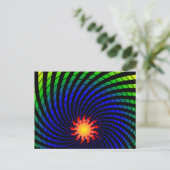 Dizzy Sun Rainbowはがき ポストカード (スタンド正面)