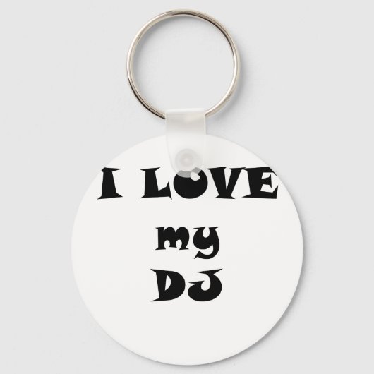 DJが大好き キーホルダー (正面)