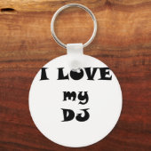 DJが大好き キーホルダー (正面)
