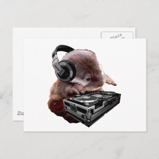 DJなし ポストカード (正面/裏面)