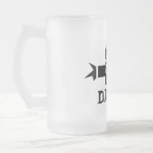 DJのためのビールのジョッキは|カスタマイズ可能なDJ示します フロストグラスビールジョッキ (左)