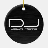 DJのオーナメント セラミックオーナメント (裏面)