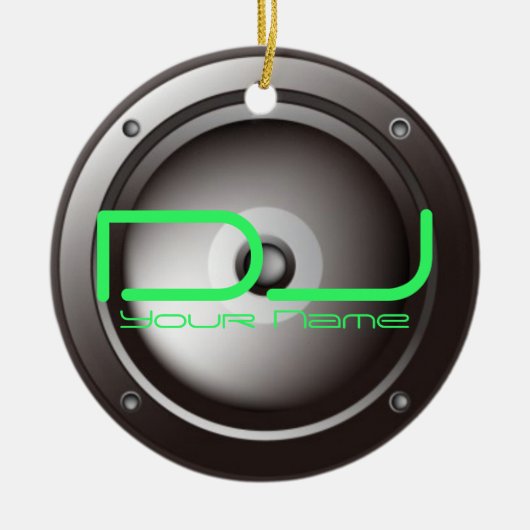 DJのオーナメント セラミックオーナメント (正面)