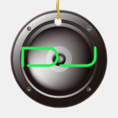 DJのオーナメント セラミックオーナメント (裏面)
