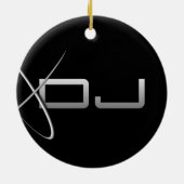 DJのオーナメント セラミックオーナメント (裏面)