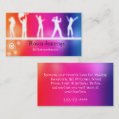 DJのカスタムな名刺 名刺 (正面/裏面)