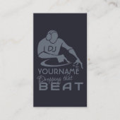DJのカスタムな名刺 名刺 (正面)