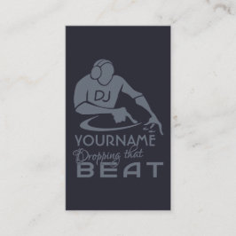 DJのカスタムな名刺 名刺