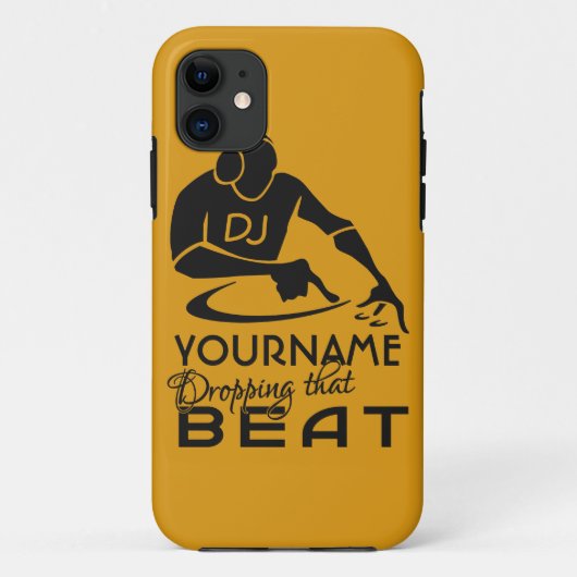 DJのカスタムなiPhoneの場合 Case-Mate iPhoneケース (裏面)