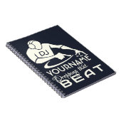 DJのカスタムのノート ノートブック (右側)