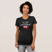 DJのガールフレンドTシャツ Tシャツ (正面フル)
