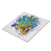 DJのコントロールパネル タイル (側面)