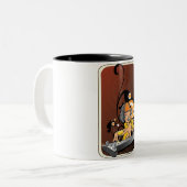 Djのコーヒー ツートーンマグカップ (正面左)