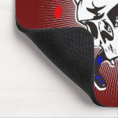 DJのスカル マウスパッド (コーナー)