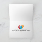 DJのスピンバースデーカードを見る カード (内部)