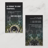 DJのスピーカーは名刺を放射します 名刺 (正面/裏面)