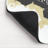 DJのターンテーブルのマウスパッド マウスパッド (コーナー)