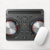 DJのターンテーブルのマウスパッド マウスパッド (マウス)