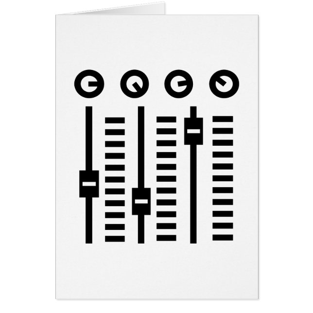 DJのターンテーブル (正面)