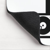 DJのターンテーブル マウスパッド (コーナー)