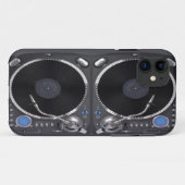 DJのターンテーブルVOL2 Case-Mate iPhoneケース (裏面(横))
