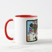 DJのダンスパーティー マグカップ (左)