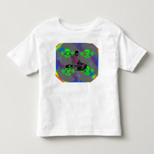 DJのビニールの紡績工 トドラーTシャツ