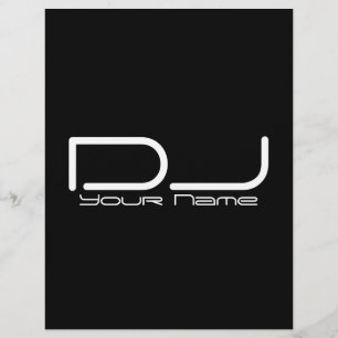 DJのフライヤ チラシ