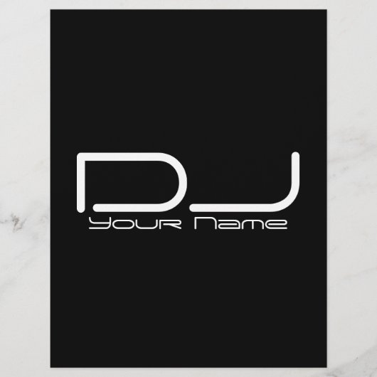 DJのフライヤ チラシ (正面)