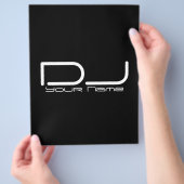 DJのフライヤ チラシ (手)