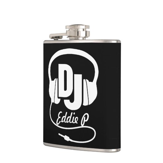 DJのヘッドホーンはあなたの一流の情報通のフラスコを加えます フラスク (左)
