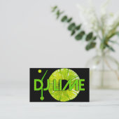 DJのライムの名刺 名刺 (スタンド正面)