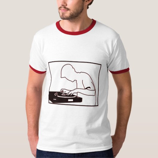 DJの信号器T Tシャツ (正面)