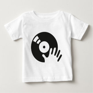 Djの傷のターンテーブル ベビーTシャツ