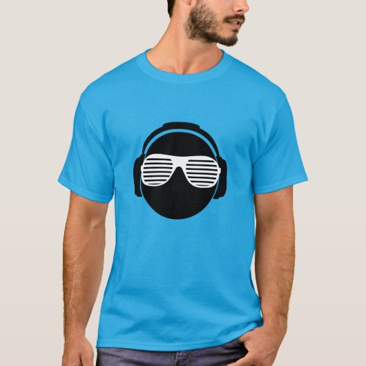DJの冗談Tシャツ クールなEDMパーティーミュージックTシャツ Tシャツ (正面)