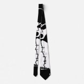 DJの切り取り ネクタイ (裏面)