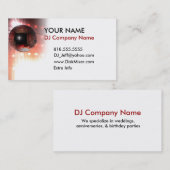 DJの名刺01 名刺 (正面/裏面)