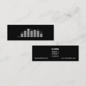 DJの名刺 スキニー名刺 (正面/裏面)