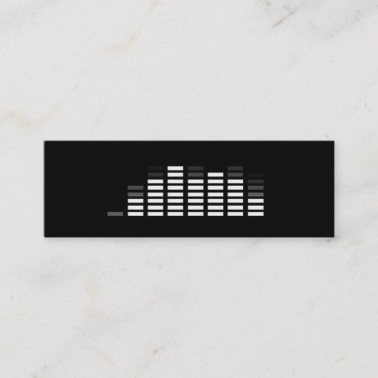 DJの名刺 スキニー名刺 (正面)