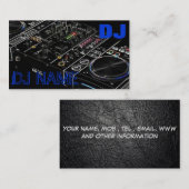DJの名刺 名刺 (正面/裏面)
