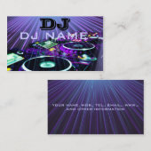 djの名刺 名刺 (正面/裏面)