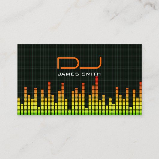 DJの名刺 名刺 (正面)